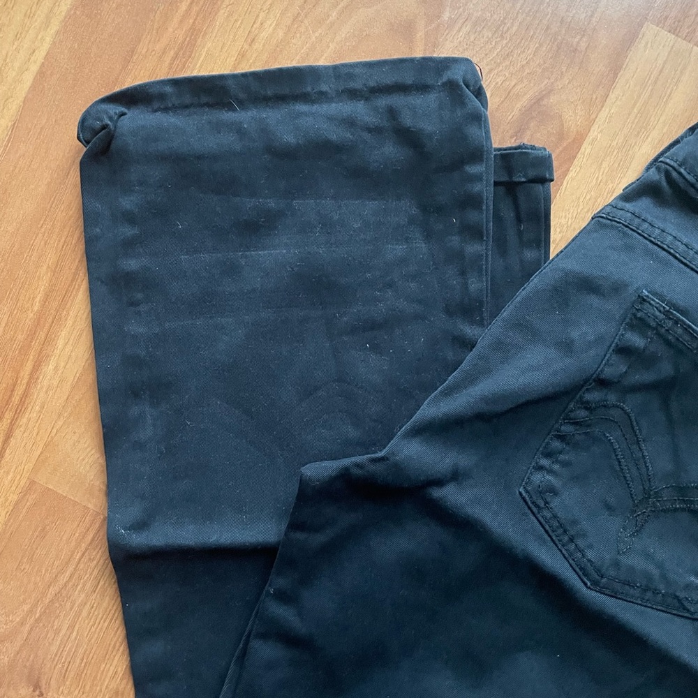 L.E.I. black very slight bootcut jeans - Picture 3 of 7